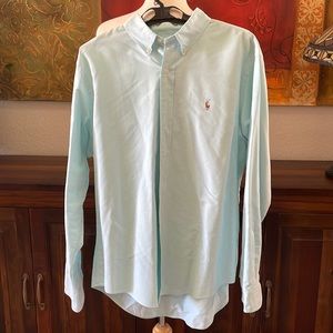 Custom Fit Ralph Lauren cotton button down.